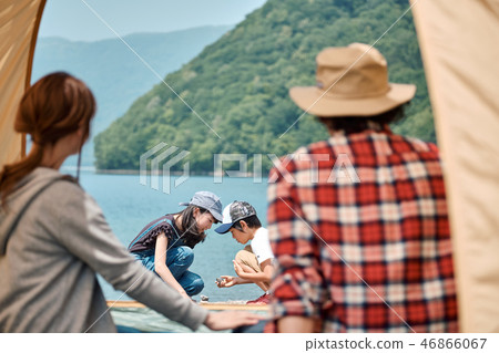 家庭旅行湖營地 家庭旅行湖營地 46866067
