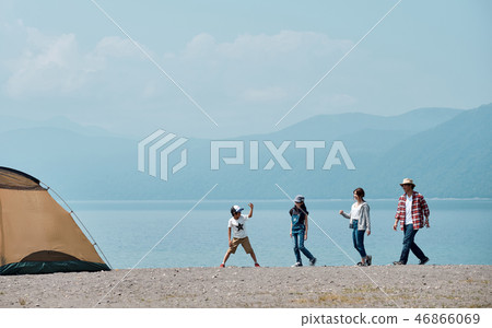 家庭旅行湖營地 家庭旅行湖營地 46866069