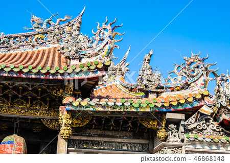 Longshan temple in taipei city taiwan 46868148