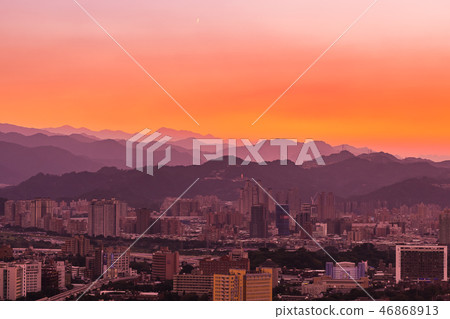 Beautiful architecture building taipei city 46868913