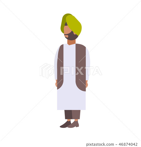 indian man wearing traditional clothes arabic businessman national costume male cartoon character indian man wearing traditional clothes arabic businessman national costume male cartoon character 46874042