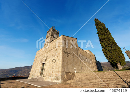 Cathedral of Saint Christopher Barga Tuscany Italy Cathedral of Saint Christopher Barga Tuscany Italy 46874119