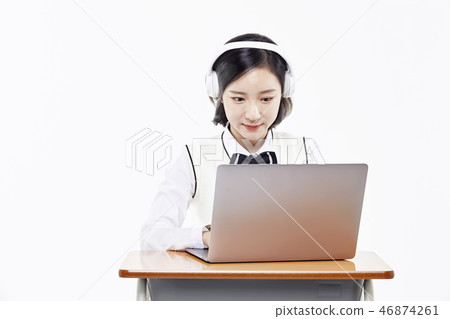 中學生,高中生,學生,教育 中學生,高中生,學生,教育 46874261