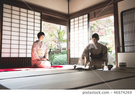Kimono Women hospitality Kimono Women hospitality 46874269