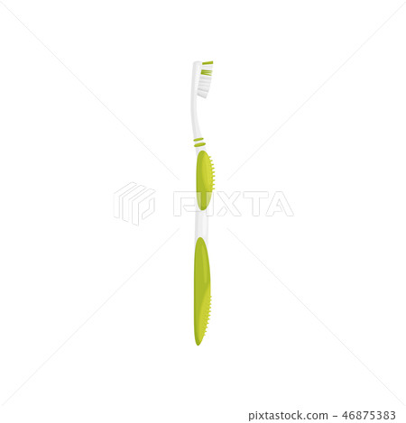 flat bristle toothbrush