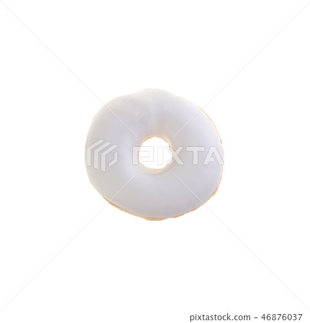 donut isolated on background 46876037
