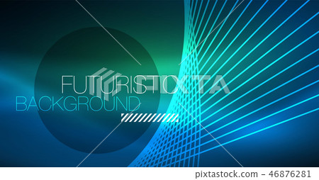 Neon glowing magic background, neon banner, night sky wallpaper. Magic light effect. Christmas Neon glowing magic background, neon banner, night sky wallpaper. Magic light effect. Christmas 46876281
