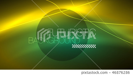 Neon glowing magic background, neon banner, night sky wallpaper. Magic light effect. Christmas Neon glowing magic background, neon banner, night sky wallpaper. Magic light effect. Christmas 46876286