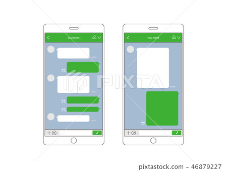 LINE-like screen 46879227