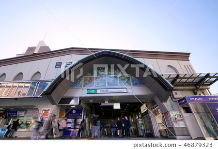 Tokyo cityscape in Japan I look at Mejiro Station Tokyo cityscape in Japan I look at Mejiro Station 46879323