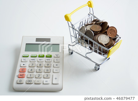 金錢和金錢在購物車 金錢和金錢在購物車 46879477