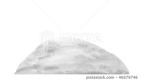 苔蘚水墨畫 46879746