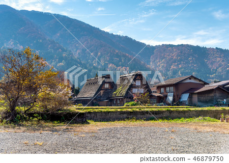 Traditional and Historical village Shirakawa-go  46879750