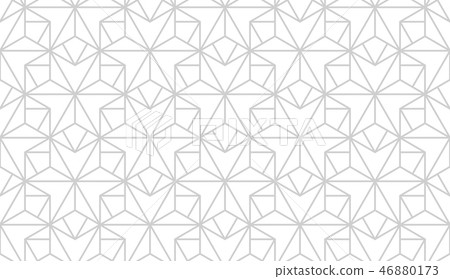 The geometric pattern with lines. Seamless vector  The geometric pattern with lines. Seamless vector  46880173
