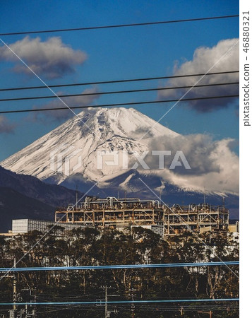 三島站的富士山 46880321
