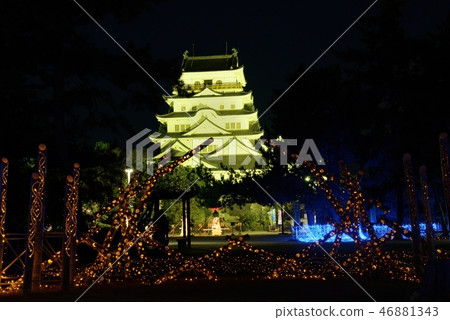 城堡點亮和照明 46881343