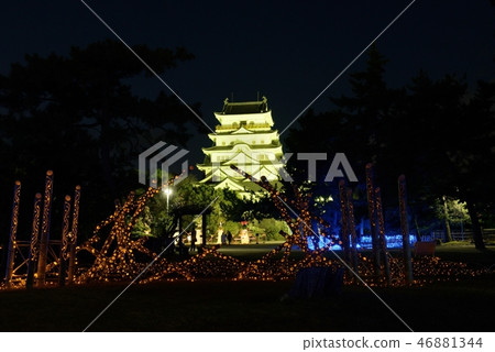 城堡點亮和照明 46881344