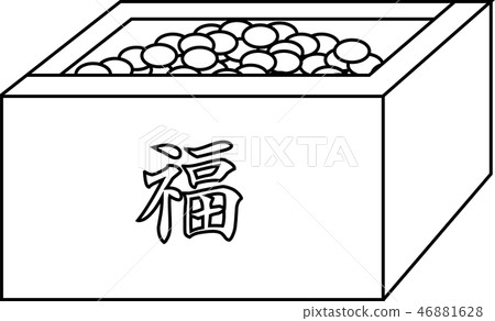Setsubun Bean Maki Masu Fuzu February Illustration Setsubun Bean Maki Masu Fuzu February Illustration 46881628