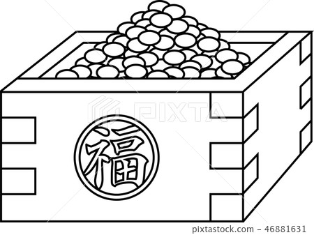 Setsubun Bean Maki Masu Fuzu February Illustration Setsubun Bean Maki Masu Fuzu February Illustration 46881631