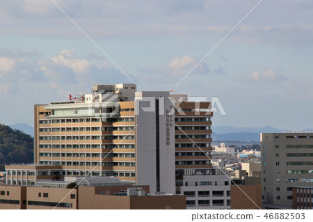 University hospital where doctor copter waits Wakayama city Wakayama city University hospital where doctor copter waits Wakayama city Wakayama city 46882503