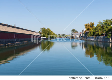 Beijing, China Forbidden City, Forbidden City Museum, Moat River, Beijing, China Beijing Forbidden City 46882662