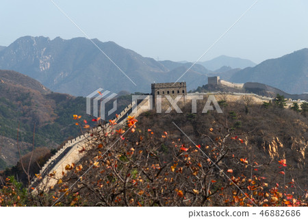 China Beijing tourist attraction Wanli Great Wall Badaling Great Wall China Beijing Shuguangyu Wanli Great Wall The Great Wall China Beijing tourist attraction Wanli Great Wall Badaling Great Wall China Beijing Shuguangyu Wanli Great Wall The Great Wall 46882686