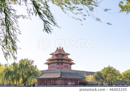 Forbidden City Palace Museum Kakuro Beijing, China Tourist Attractions Forbidden City Turret Forbidden City Palace Museum Kakuro Beijing, China Tourist Attractions Forbidden City Turret 46883295