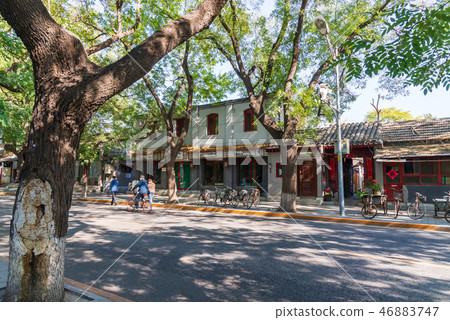 中國北京市街道平民生活 中国北京市街道の庶民生活 Street Beijing City China 中國北京市街道平民生活 中国北京市街道の庶民生活 Street Beijing City China 46883747