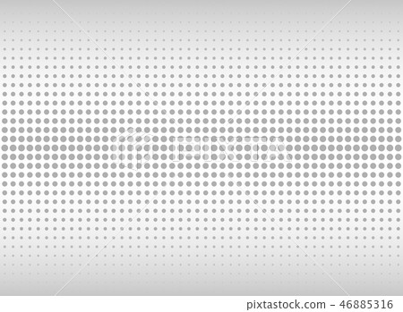 Abstract geometric gradient gray dot pattern. 46885316