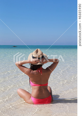 Swimming image swimwear girl sexy 46885490