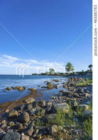 Steep coast in Staberhuk 46886765
