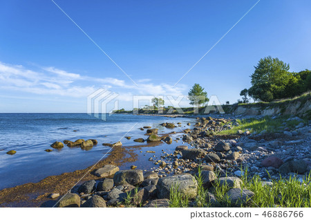 Steep coast in Staberhuk 46886766