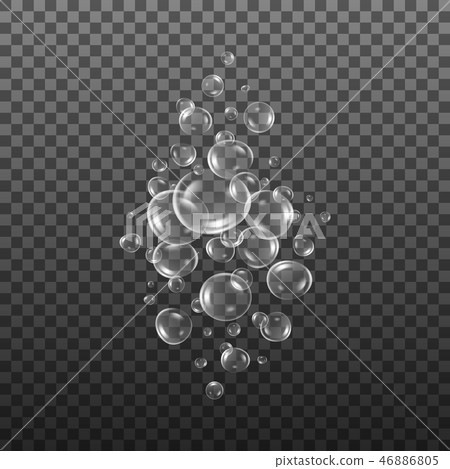 Vector set bubbles - Stock Illustration [46886805] - PIXTA