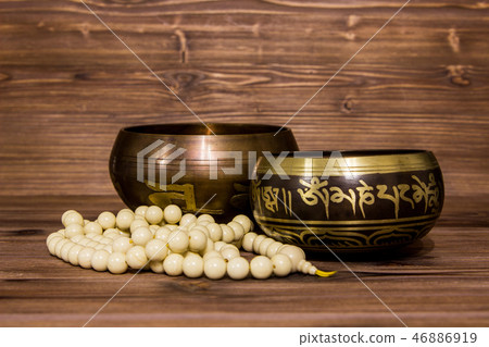 Tibetan singing bowls Tibetan singing bowls 46886919