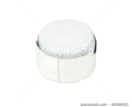 Brie cheese in box 46886981