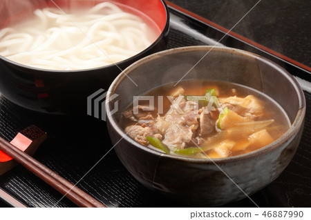Kamaage fried udon noodles 46887990