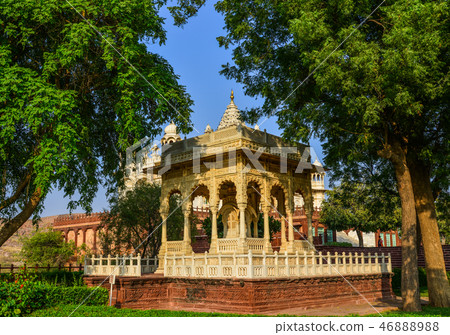 Jaswant Thada in Jodhpur, India 46888988