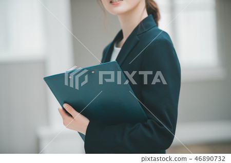 check, checkup, businesswoman 46890732