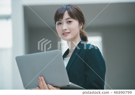 laptop, notebook computer, using laptop 46890799