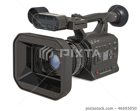 Professional video camera, television camera Professional video camera, television camera 46893050