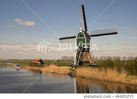 Windmill the Achterlandse molen 46893255