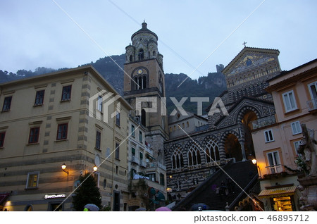 South Italy Amalfi Coast in winter South Italy Amalfi Coast in winter 46895712