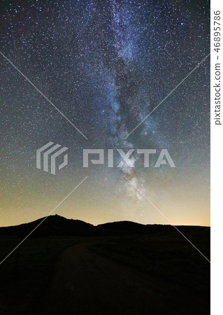 Starry Sky LAndscape Starry Sky LAndscape 46895786