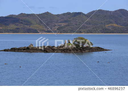View Kashiwajima Island of Yatsukacho Otejima, Matsue City, Shimane Prefecture View Kashiwajima Island of Yatsukacho Otejima, Matsue City, Shimane Prefecture 46896237
