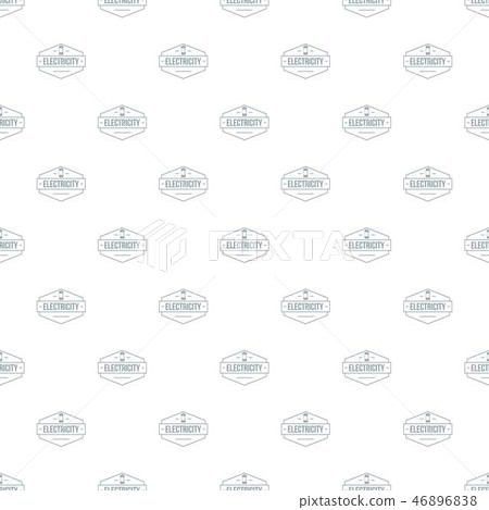 Battery pattern vector seamless 46896838