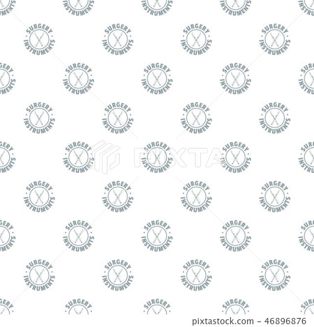 Surgery instrument pattern vector seamless - Stock Illustration ...