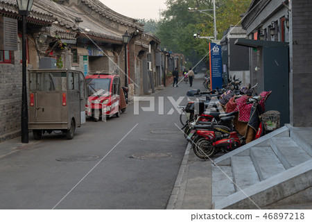 中國北京市街道平民生活 中国北京市街道の庶民生活 Street Beijing City China 中國北京市街道平民生活 中国北京市街道の庶民生活 Street Beijing City China 46897218