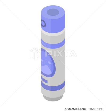 Fresh air spray icon, isometric style 46897493