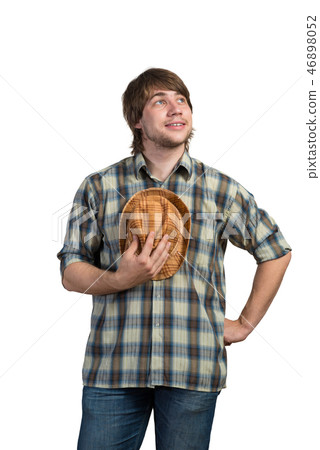 Thoughtful guy Thoughtful guy 46898052