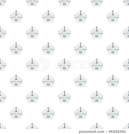 Bottle wine pattern vector seamless 46898492